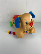 used Fisher Price Laugh And Learn Stride-To-Ride Puppy