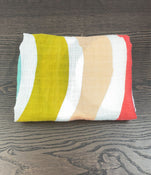 secondhand Clementine Kids Swaddle Blanket, Rainbow