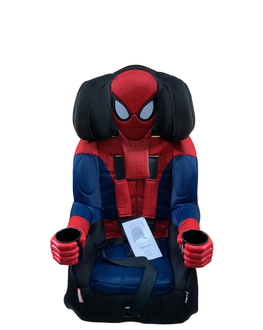 2-in-1 Car Seat Marvel Spider-Man By KidsEmbrace Harness