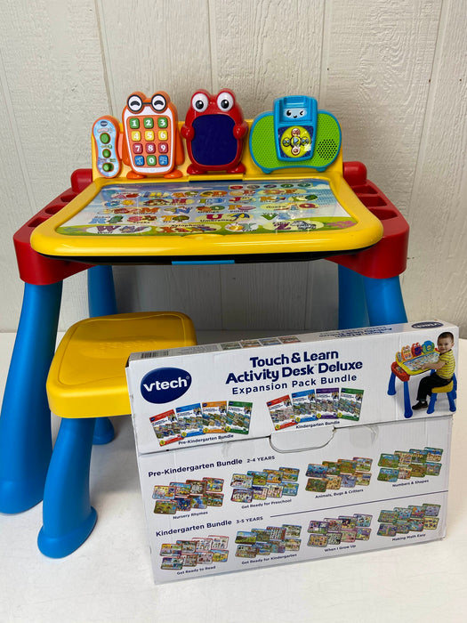 used VTech Touch And Learn Activity Desk