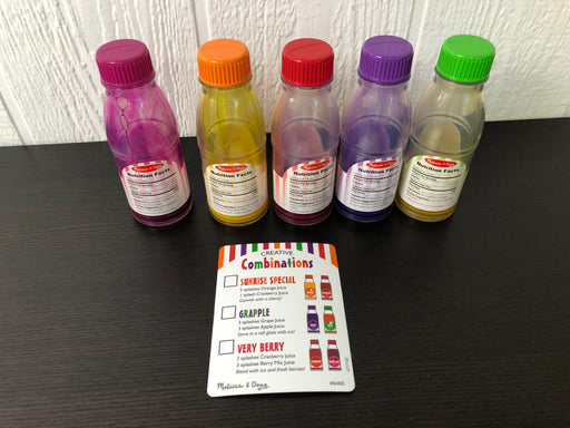 secondhand Melissa & Doug Sip And Tip Juice Bottles