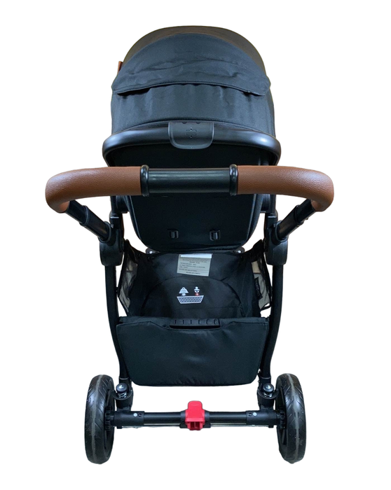 Mompush Ultimate 2 Baby Stroller, 2022, Black with Black Frame