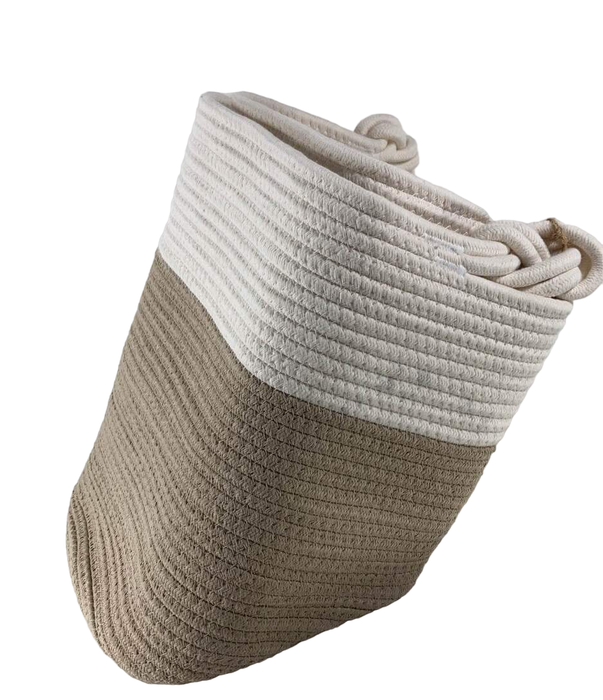 Shop Parker Baby Co. Rope Storage Basket, Round, Cream/Beige at GoodBuy Gear