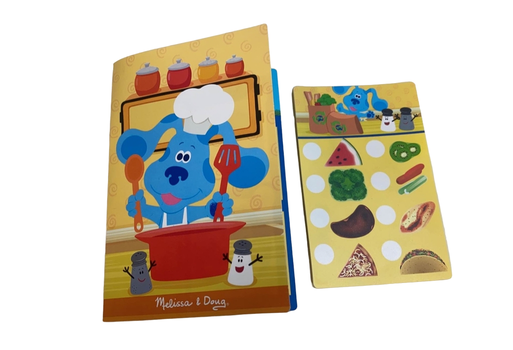 secondhand Melissa & Doug Blue’s Clues & You! Wooden Cooking Play Set