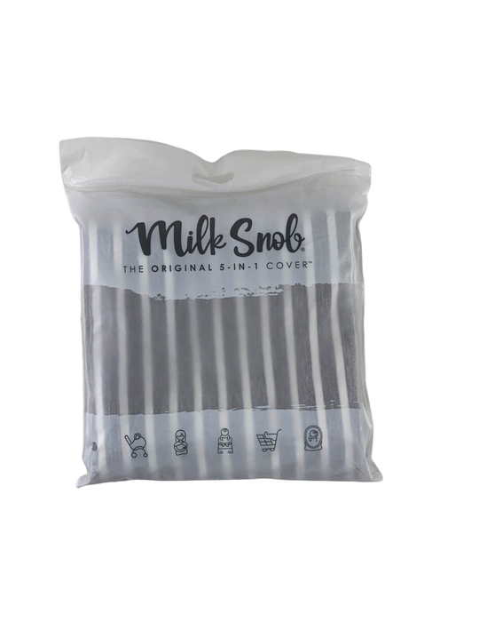 secondhand Milk Snob Multi-Use Cover, Original, Heather Stripe