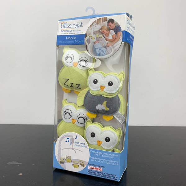 Baby Crib Halo Bassinest Mobile Halo BassineSt Mobile, Sleepy Owl