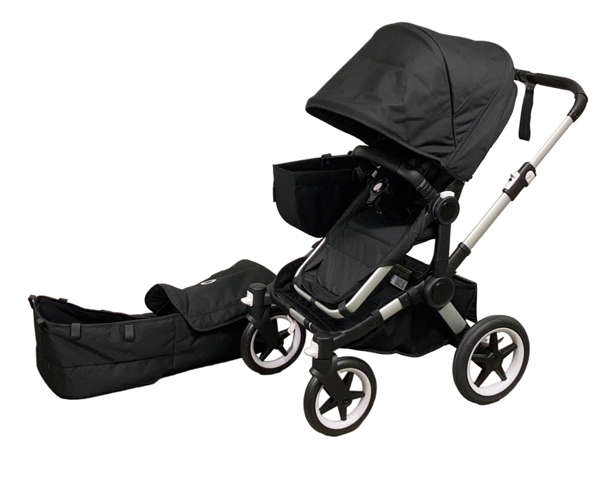 used Bugaboo Donkey 5 Stroller Mono, 2023, Midnight Black, Aluminum