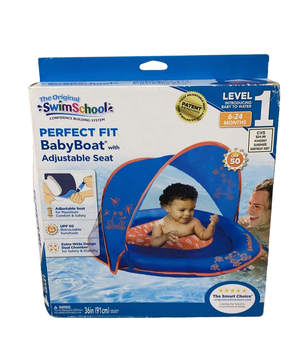 Swimschool perfect fit baby online boat with adjustable seat