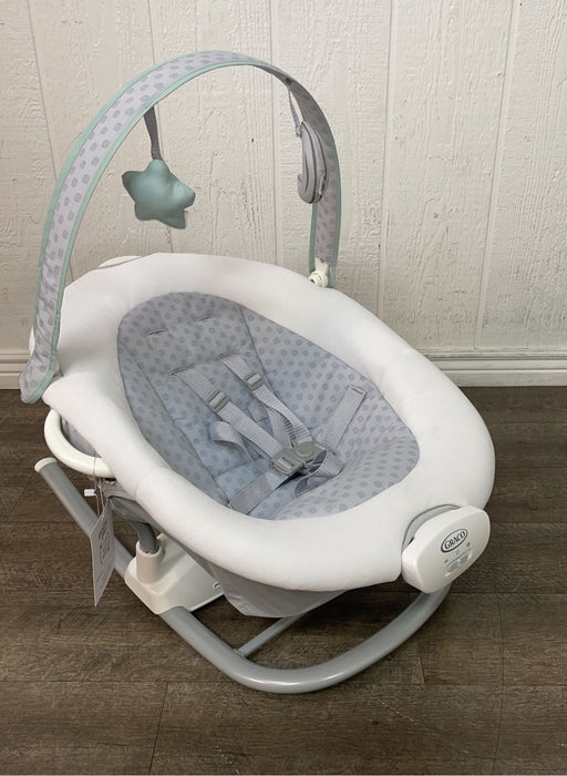 secondhand Graco Portable Bouncer For Duet Sway Swing