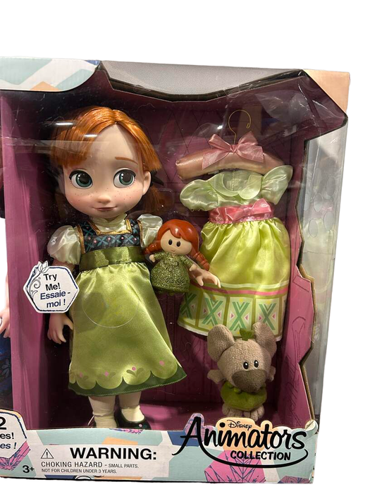 Disney Animators Collection Anna And Else Deluxe Gift Set