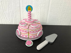 used Melissa & Doug Triple Layer Party Cake