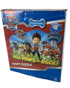 used Nickelodeon Paw Patrol Giant 46-Piece Puzzle
