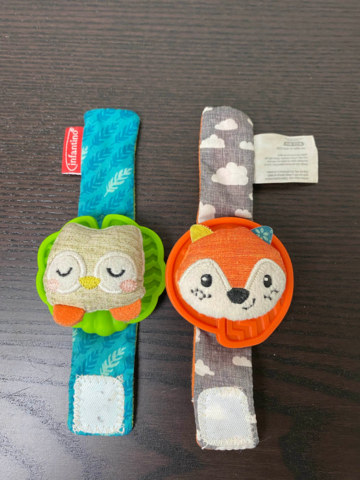 used Infantino Go Gaga! Wrist Rattles
