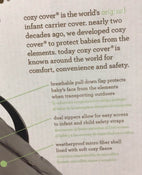 Cozy Cover Infant Car Seat Cover