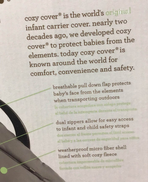 Cozy Cover Infant Car Seat Cover