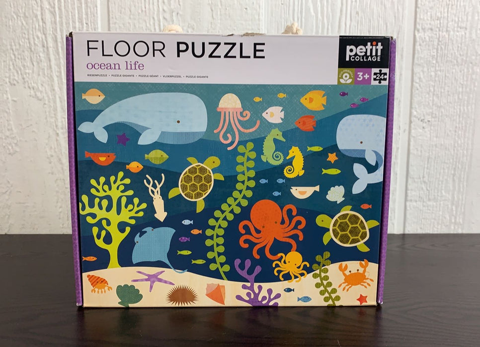 used Petit Collage Beginner Jigsaw Floor Puzzle