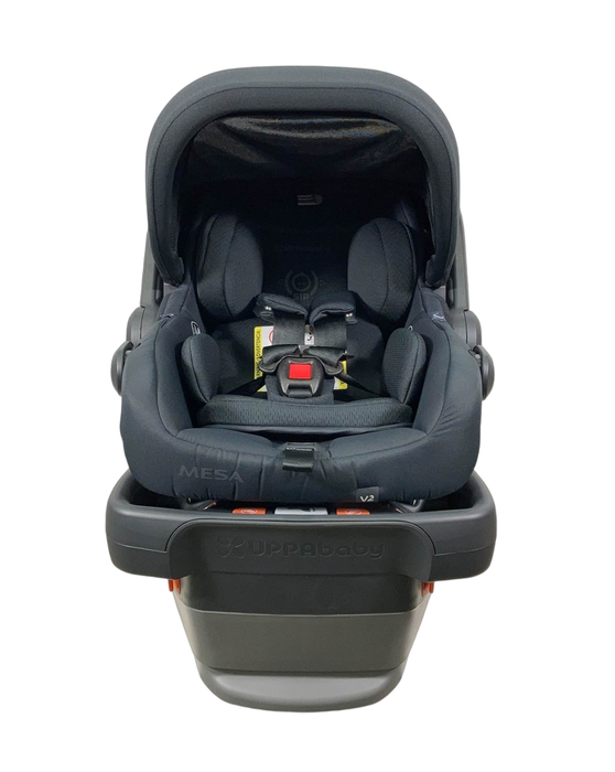 secondhand UPPAbaby MESA V2 Infant Car Seat, Jake (Black), 2023