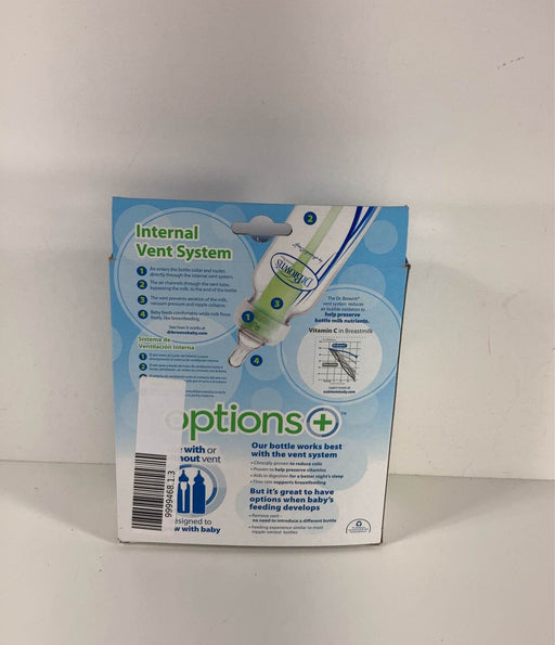 secondhand Dr. Brown's Options+ Anti-Colic Narrow Bottles 2-Pack, 4oz