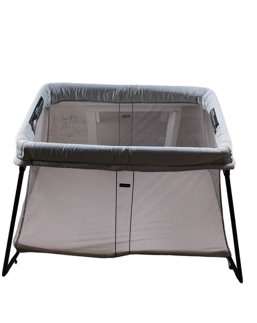 used BabyBjorn Travel Crib Light, Silver