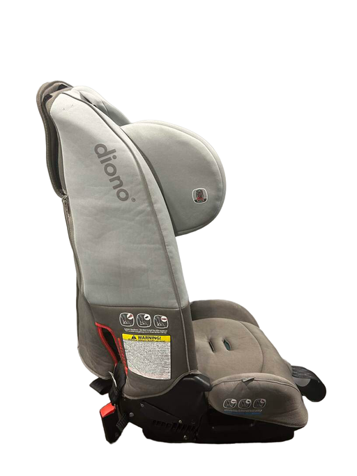 secondhand Diono Radian 3RXT Convertible Car Seat, 2019, Gray Oyster