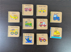 secondhand Green Start 10 Chunky Books - Vehicles