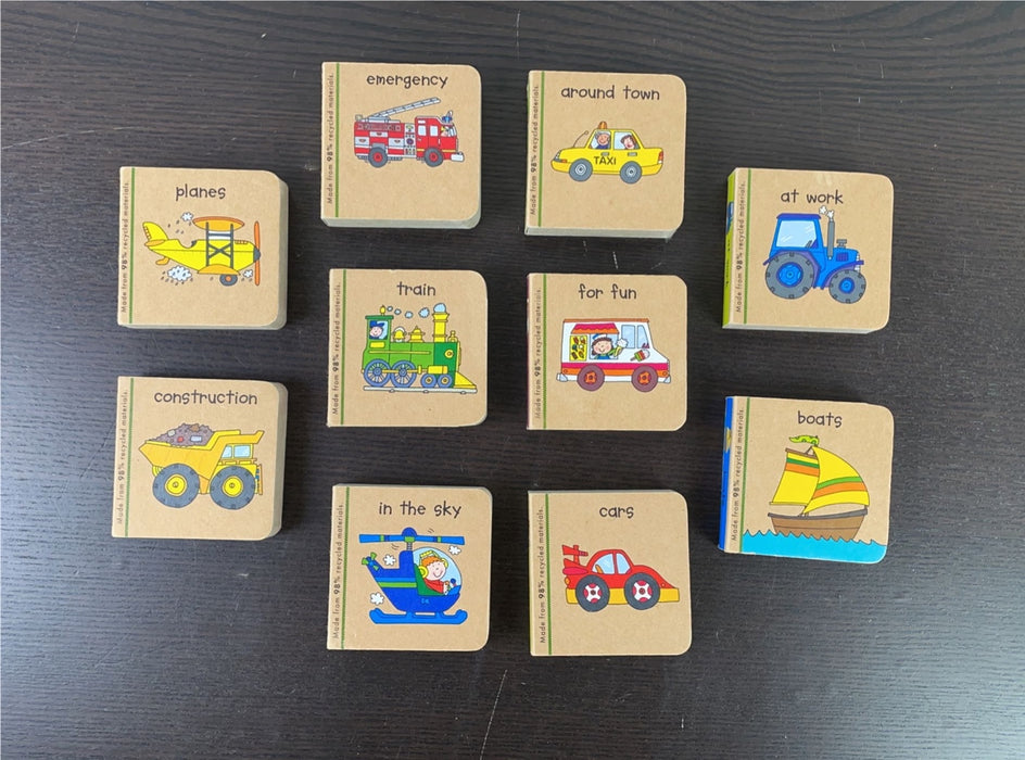 secondhand Green Start 10 Chunky Books - Vehicles