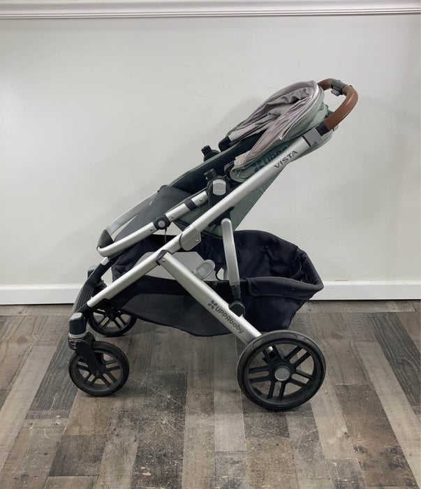 UPPAbaby Vista Stroller, 2019, Emmett(Green Melange)