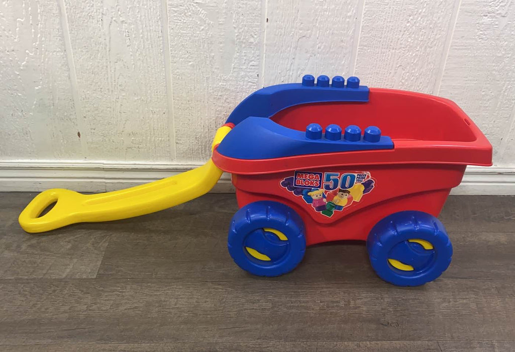 used Mega Bloks Pull 'n Play Wagon