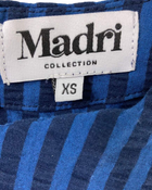 Shop Madri Collection Crossover Nursing Jumpsuit, Blue stripe, XS at GoodBuy Gear