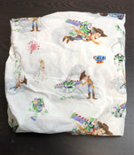 secondhand Pottery Barn Kids Toddler Bedding, Disney and Pixar Toy Story Organic