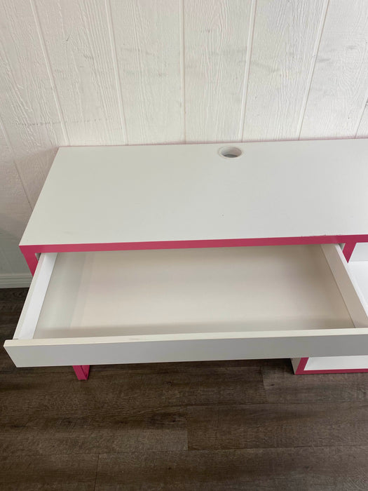 secondhand Pink And White Desk