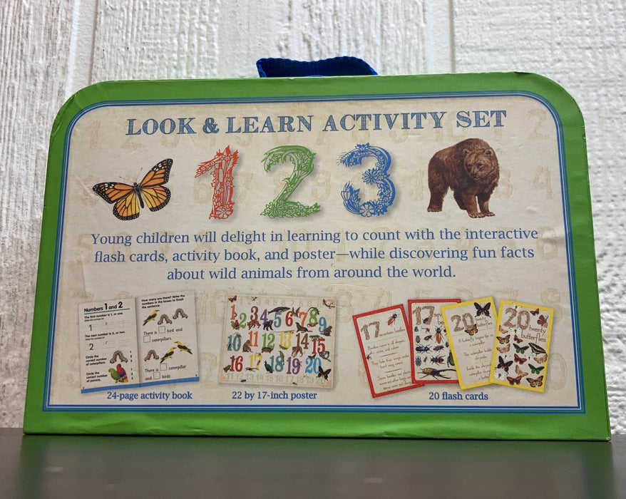 secondhand Silver Dolphin Books Look And Learn Activity Set