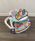 used Fisher Price Premium Sit-Me-Up Floor Seat with Toy Tray