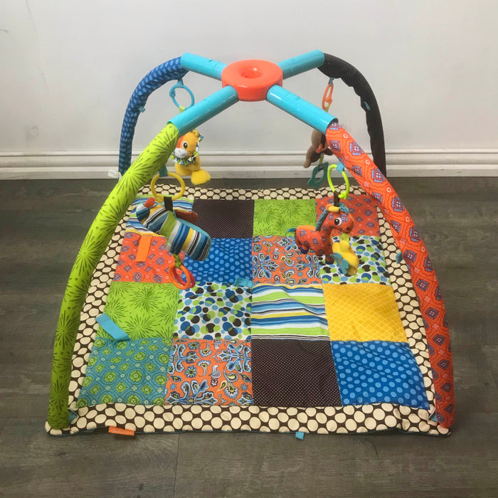 used Infantino Peek And Play Tummy Time Activity Mat