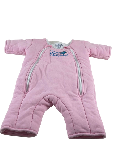 used Baby Merlin's Magic Sleepsuit, Pink, Cotton, Small 3-6 Months