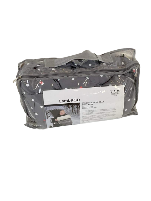 used 7 A.M. Enfant LambPOD Stroller and Car Seat Footmuff