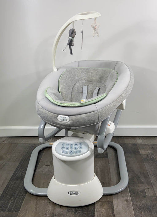 used Graco Sense2Soothe Baby Swing With Cry Detection Technology