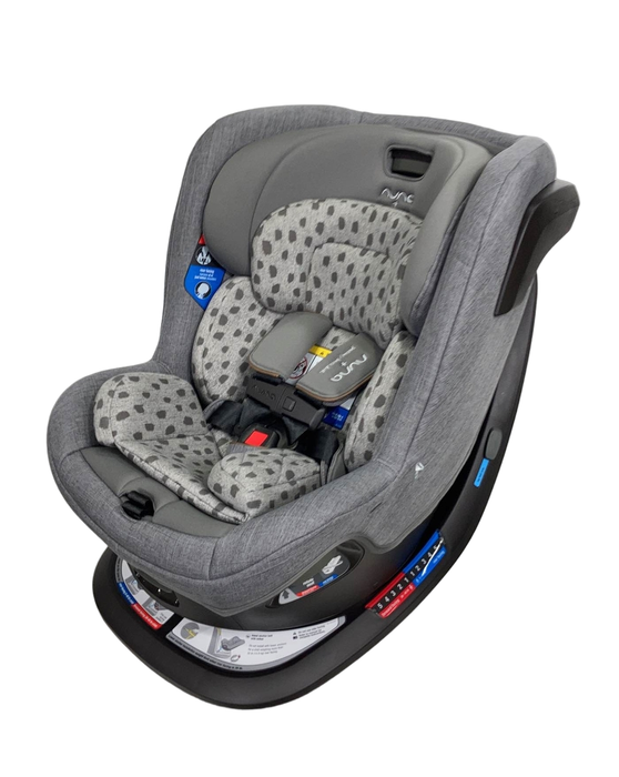 used Nuna Revv Rotating Convertible Car Seat, Brushstroke Dot, 2022