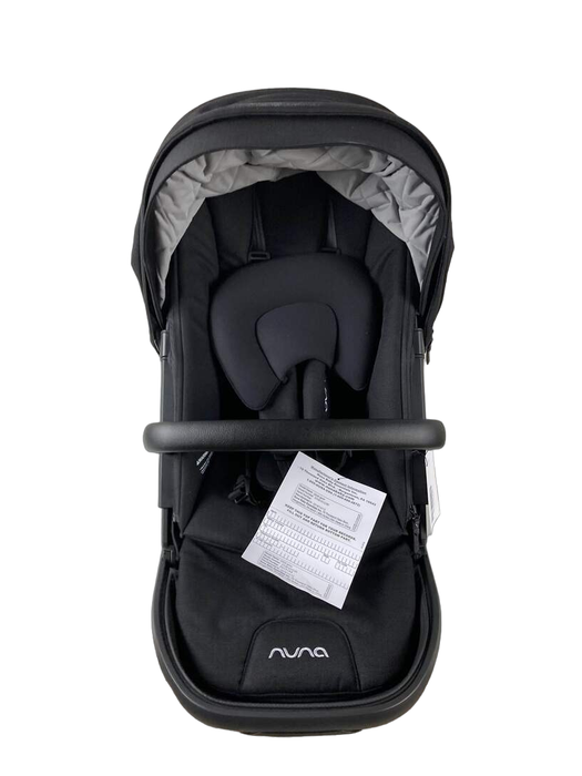 Shop Nuna Demi Grow Sibling Seat, 2019, Caviar at GoodBuy Gear