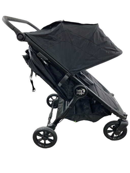 secondhand Baby Jogger City Mini GT2 Double Stroller, 2022, Jet