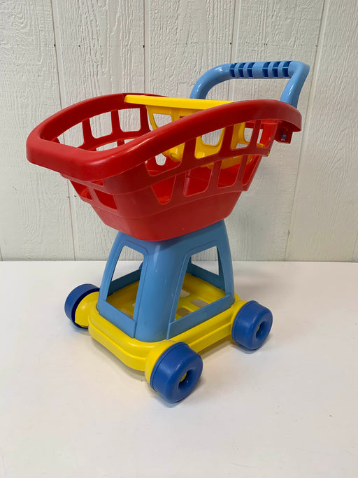 used American Plastic Toys Kid’s Shopping Cart