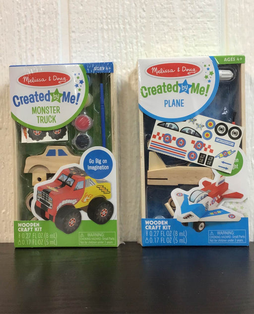 used Melissa & Doug Created By Me! Plane, Bundle Set