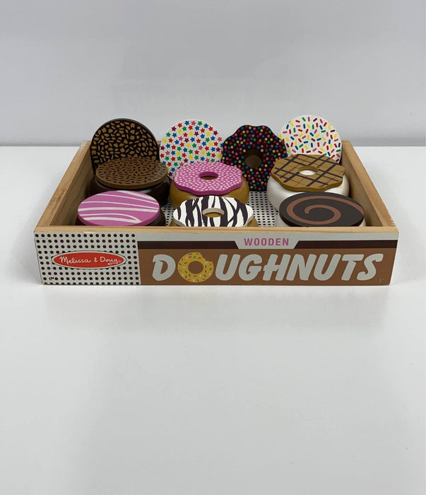 used Melissa & Doug Wooden Doughnuts