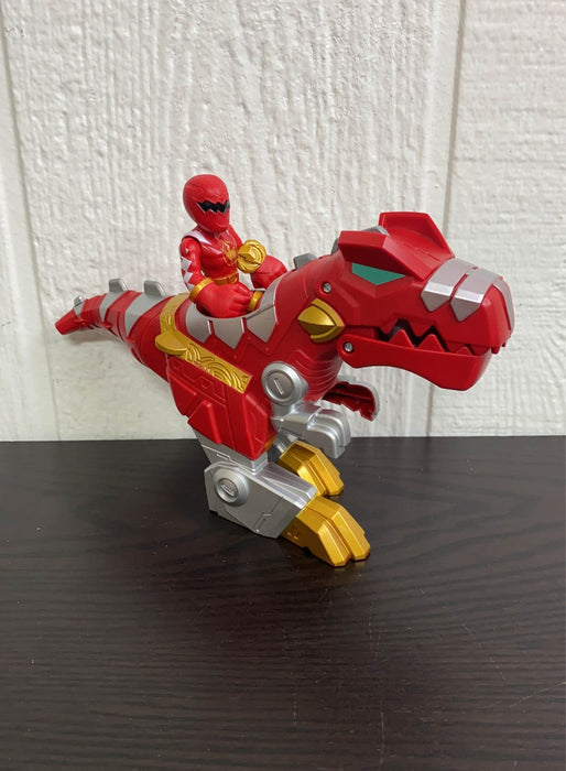 secondhand Playskool Power Rangers Red Ranger & T-rex Zord