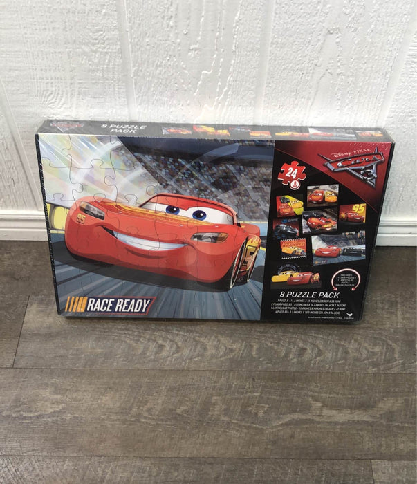 used Disney Pixar Cars Cars 3, 8-Pack Puzzle Box