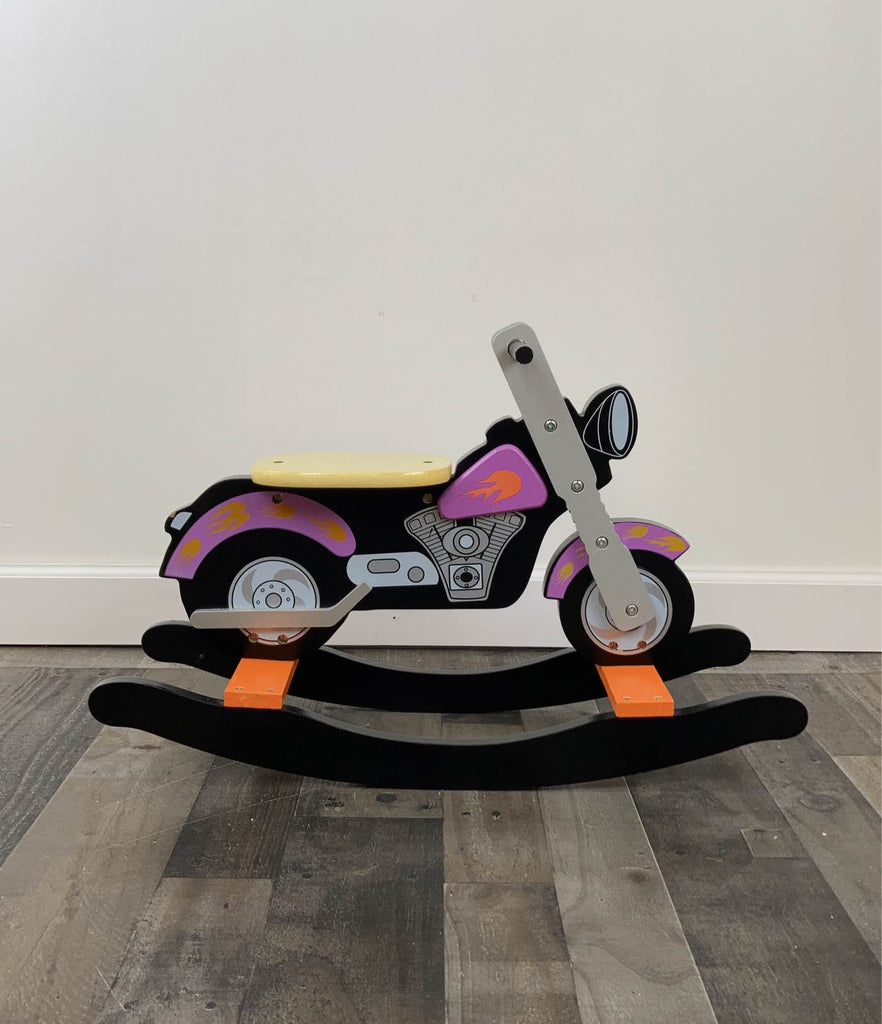 Wooden Motorcycle Rocker