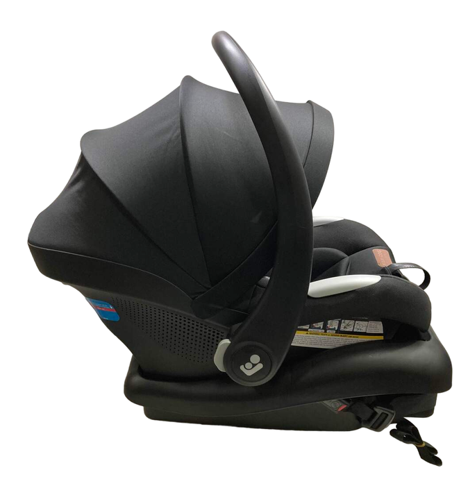 secondhand Maxi-Cosi Gia XP 3-Wheel Travel System with Mico Luxe Car Seat, Midnight Black, 2023