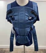 Shop BabyBjorn Baby Carrier Mini, Vintage Indigo Woven at GoodBuy Gear