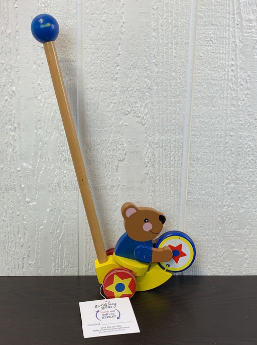 used Melissa & Doug Drumming Bear Push Toy