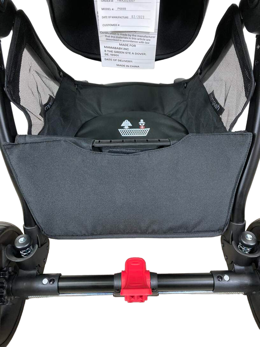 used Mompush Ultimate 2 Baby Stroller, 2023, Black with Black Frame